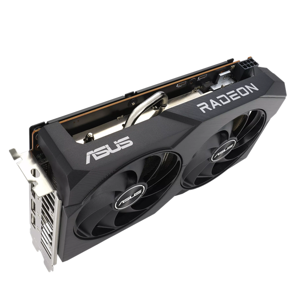 ASUS DUAL-RX7600-O8G-V2//RX7600 HDMI DP*3 8G D6; 90YV0IH2-M0NA00