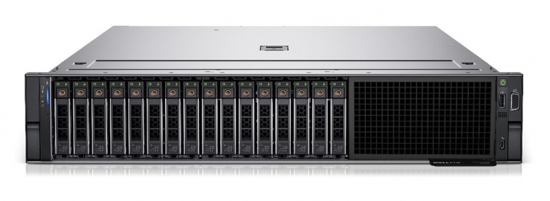 DELL PowerEdge R750 2U/16SFF/1xHS/H755/iDRAC9 Ent/2xGE/noPSU/4xFH/6 std fan/Bezel noQS/ Sliding Rails/CMA/1YWARR (210-AYCG)