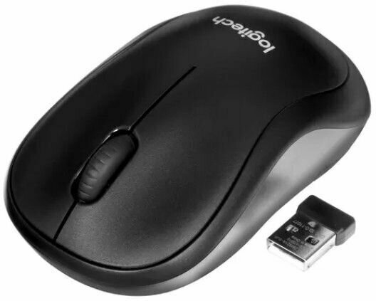 Logitech Wireless Mouse B220, Silent, Black, CN, [910-004881/910-005553]