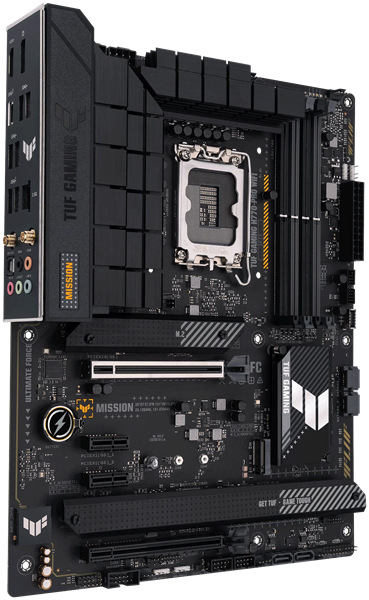 ASUS TUF GAMING H770-PRO WIFI, LGA1700, H770, 4*DDR5, 4*SATA, 4*M.2, 6*USB 3.2, Type-C, 2*PCIx16, 2*PCIx1, DP+HDMI, ATX; 90MB1D50-M1EAY0