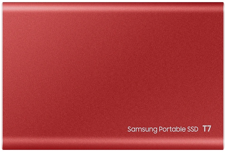 SSD Samsung T7 External 2Tb RED USB 3.2 (MU-PC2T0R/WW) 1year