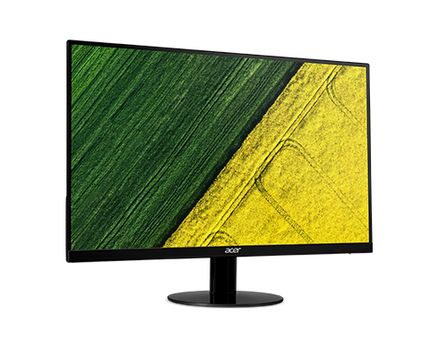23.8" ACER SA240YAbi IPS, 1920x1080 ,75Hz , 4ms, 178°/178° , 250nits , + HDMI , 1000:1, Black Matt with glossy foot stand