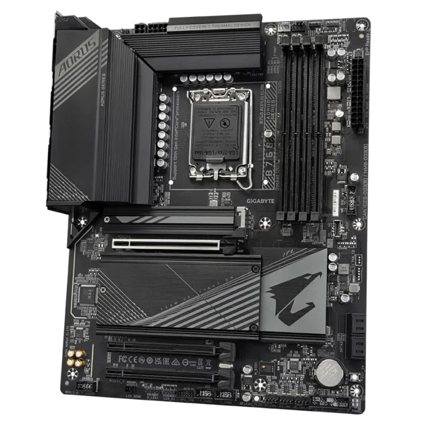 GIGABYTE B760 AORUS ELITE, LGA1700, B760, 4*DDR5, 4*SATA, 3*M.2, 5*USB 3.2, 4*USB 2.0, Type-C, 3*PCIx16, HDMI+DP, ATX