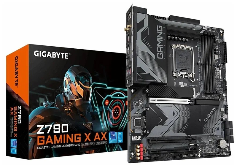 GIGABYTE Z790 GAMING X, LGA1700, Z790, 4*DDR5, 6*SATA, 4*M.2, 5*USB 3.2, 4*USB 2.0, Type-C, 3*PCIx16, HDMI+DP, ATX