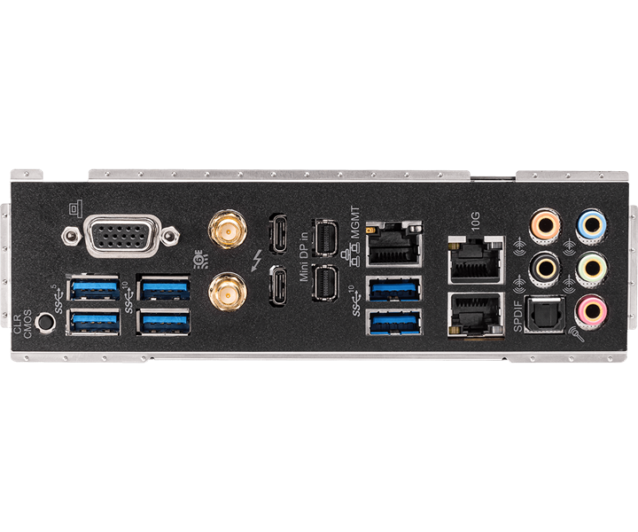ASROCK WRX80 CREATOR R2.0, AMD WRX80, 8*DDR4, 8*SATA, 2*M.2, 6*USB 3.2, 2*Type-C, 7*PCIx16, D-Sub, 1*M.2 (Key E), EATX