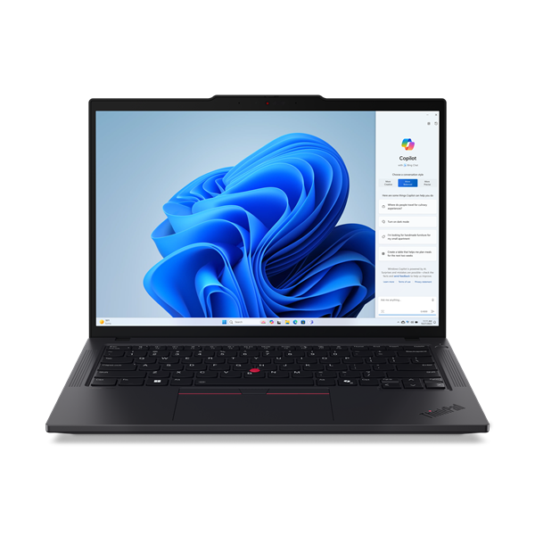 ThinkPad T14 Gen 5 14" WUXGA (1920 x 1200) IPS AG, Ultra 7 155U, 16GB DDR5, 512GB SSD M.2, Intel Graphics, WIFI6, BT, KB Eng/Ru,65W USB-C , 4Cell, Win 11 Pro, 1Y