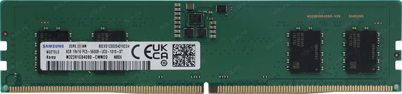 Samsung DDR5 8GB DIMM 5600MHz (M323R1GB4DB0-CWM) 1 year, OEM