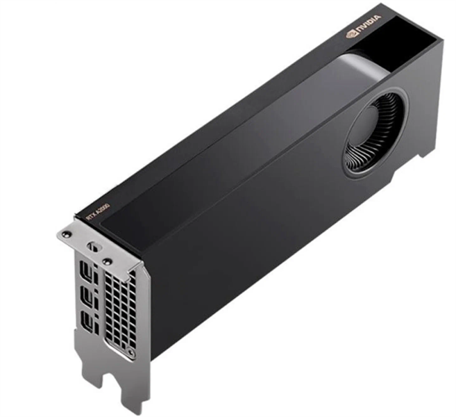 Nvidia RTX A2000 12GB, FH + LP bracket, 1 year