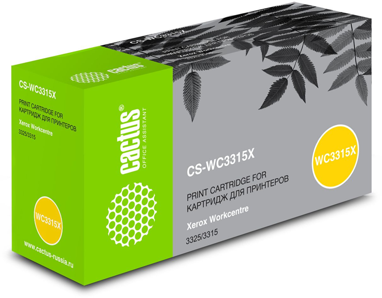 Cactus CS-WC3315X 106R02310 черный (5000стр.) для Xerox WorkCentre 3315/3325