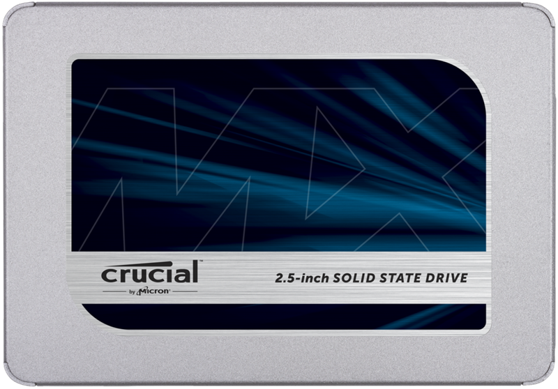 Crucial SSD Disk MX500 250GB SATA 2.5” 7mm (with 9.5mm adapter) (560 MB/s Read 510 MB/s Write), 1 year, OEM