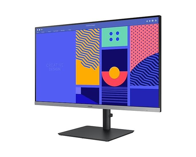Samsung 27" Essential S4 S27C430GAI IPS LED 16:9 1920x1080x100Hz 4ms 250cd 1000:1 178/178 D-SUB HDMI DP 4xUSB3.0 VESA Tilt Swiv HAS Pivot Black