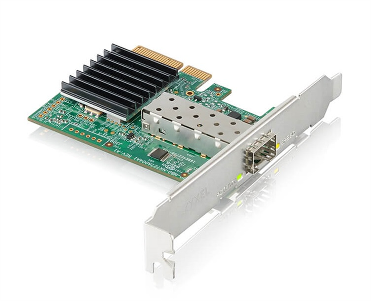 Сетевой адаптер Zyxel XGN100F, PCI Express 3.0, 1x10G SFP+