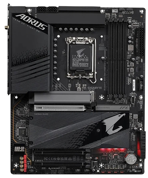 GIGABYTE Z790 AORUS ELITE AX, LGA1700, Z790, 4*DDR5, 6*SATA, 4*M.2, 5*USB 3.2, 4*USB 2.0, Type-C, 3*PCIx16, HDMI+DP, ATX