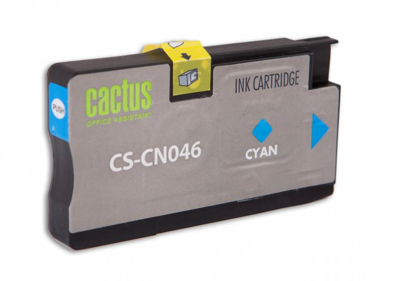 Cactus CS-CN046 №951XL голубой (26мл) для HP DJ Pro 8100/8600
