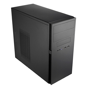 MiniTower Powerman ES725 Black PM-400ATX 2*USB 2.0,HD,Audio mATX