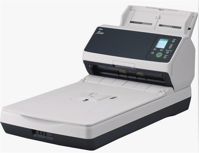 Fujitsu scanner fi-8250 Сканер уровня рабочей группы, 50 стр/мин, 100 изобр/мин, А4, двустороннее устройство АПД и планшетный блок, USB 3.2, светодиодная подсветка замена fi-7240