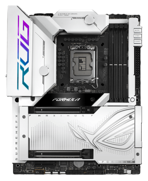 ASUS ROG MAXIMUS Z790 FORMULA, LGA1700, Z790, 4*DDR5, 4*SATA, 5*M.2, 9*USB 3.2, 2*USB4, Type-C, 2*PCIx16, 1*PCIx4, HDMI, ATX; 90MB1FS0-M0EAY0