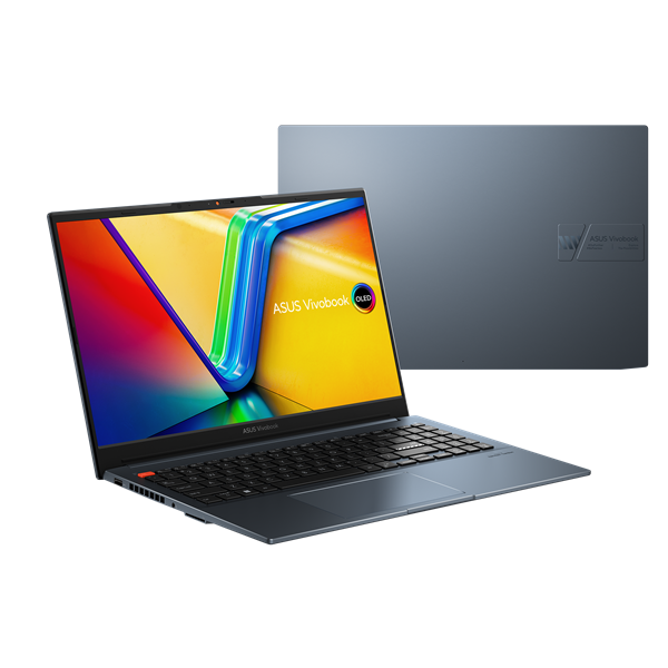 ASUS Vivobook Pro 15 OLED K6502VJ-MA143 Intel Core™ i5-13500H/DDR5 16GB/512GB M.2 SSD/15.6" 3К (2880 x 1620)OLED Touch 120Hz)/RTX3050(4GB GDDR6)/No OS/TQuiet Blue/1,8Kg/RU_EN_Keyboard