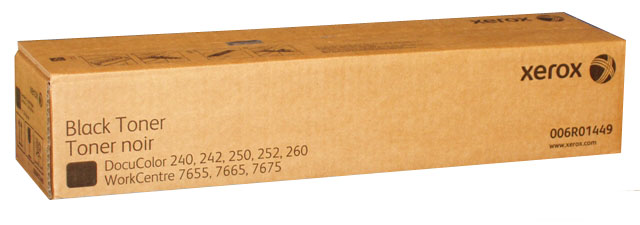 Тонер DC 240/242/250/252/260 WC 7655/7665/7675 (2 трубы*30K стр.), черный
