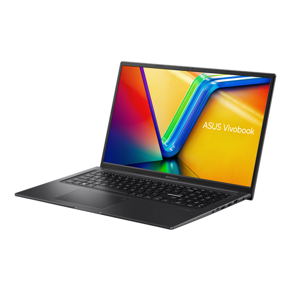 ASUS Vivobook 17X K3704VA-AU100W Core i5-13500H Processor/DDR4 8GB/512GB M.2 SSD /17.3" FHD IPS (1920 x 1080)/WIN11 HOME RUS/Indie Black/2,1Kg/RU_EN_Keyboard