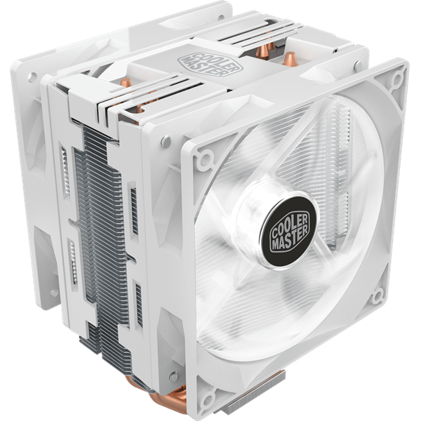 Cooler Master Hyper 212 LED Turbo White Edition, 600 - 1600 RPM, 180W, Full Socket Support