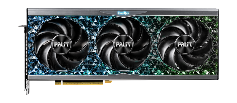 PALIT NED4090019SB-1020G RTX4090 GAMEROCK 24GB GDDR6X 384bit 3-DP HDMI