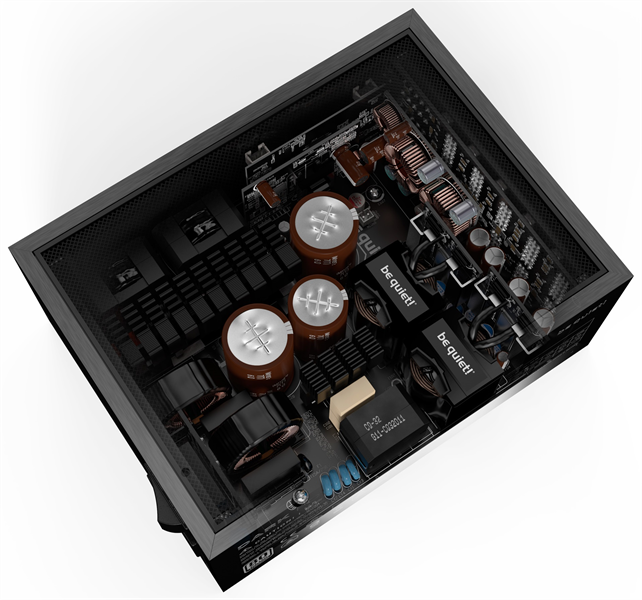 be quiet! DARK POWER PRO 12 1200W / ATX 2.51, active PFC, 80 Plus Titanium, 135mm fan, full modular / BN311