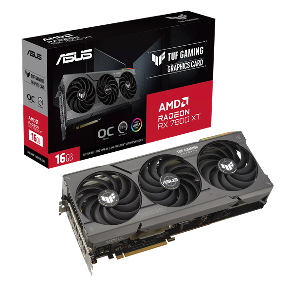 ASUS TUF-RX7800XT-O16G-OG-GAMING//RX7800XT HDMI*1 DP*3 16G D6; 90YV0K70-M0NA00