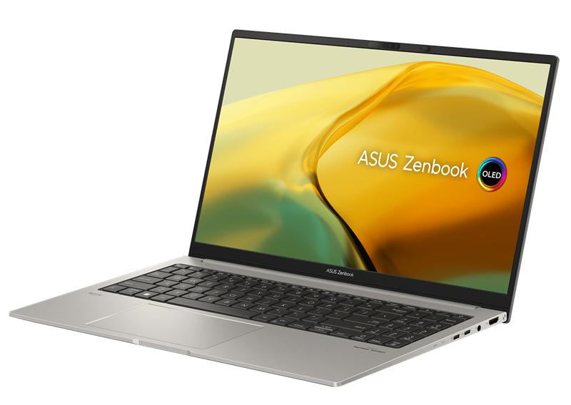 ASUS Zenbook 15 OLED UM3504DA-MA197 AMD Ryzen 5 7535U/LPDDR5 16GB/512Gb M.2 SSD /15.6" 3К (2880 x 1620) OLED 120Hz/No OS/Basalt Grey/2,1Kg/RU_EN_Keyboard