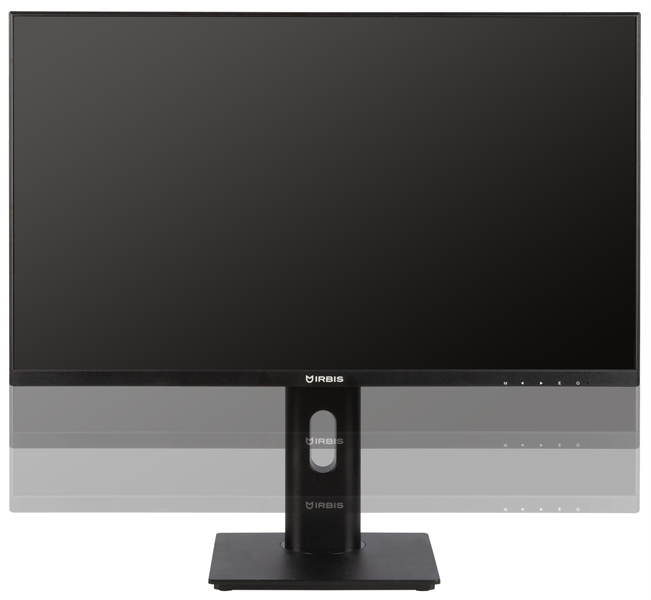IRBIS MIR View 27 27'' LED Monitor 1920x1080, 16:9, IPS, 300 cd/m2, 1000:1, 5ms, 178°/178°, VGA, HDMI, DP, Audio out, 75Hz, speak, регул. накл/выс/повор/вращ,внутр.бп. Black МИНПРОМТОРГ(МПТ) 3г