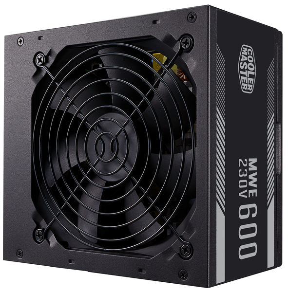 Cooler Master MWE White, 600W, ATX, 120mm, 6xSATA, 4xPCI-E(6+2), APFC, 80+ White