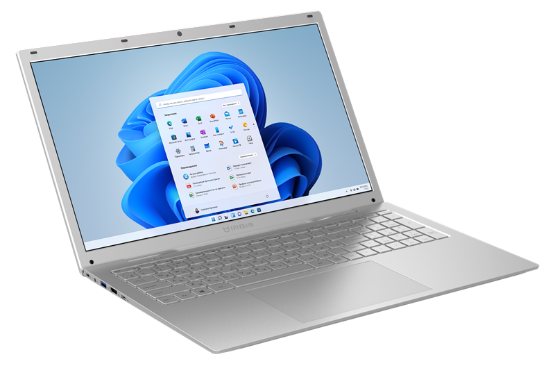 IRBIS Blizzard 17NBC2002 17" CPU: i3-1005G1, 17"LCD 1920*1200 IPS , 8+256GB SSD, Front, AC wifi, camera: 2MP, 5000mha battery, plastic case, backlight keyboard, Win11 Pro