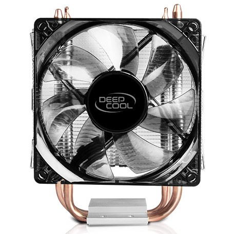DEEPCOOL GAMMAXX200V2 LGA1700/1200/115X/AM5/AM4 (24шт/кор, TDP 100W, PWM, Fan 92mm, 2 тепл.трубки прямого контакта ) RET