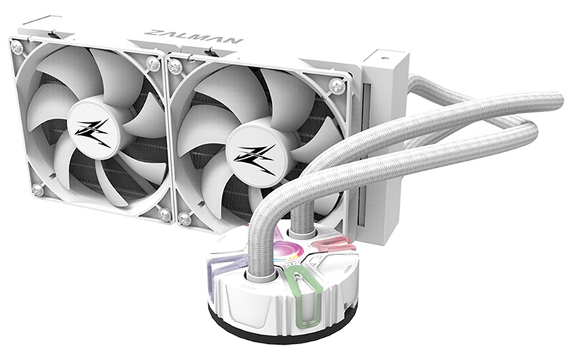 Zalman CPU Liquid Cooler 240mm, White