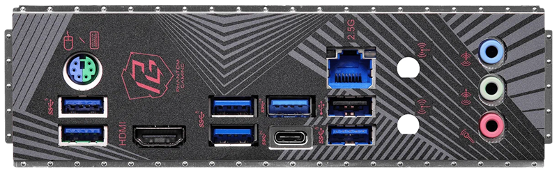 ASROCK Z790 PG LIGHTNING, LGA1700, Z790, 4*DDR5, 4*SATA, 4*M.2, 6*USB 3.2, 1*USB 2.0, Type-C, 5*PCIx16, 1xM.2 (Key E), HDMI, ATX
