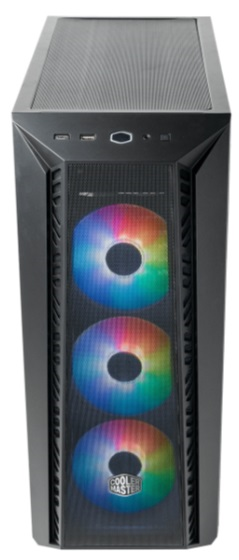 Cooler Master MasterBox 520Mesh USB3.0x1, USB3.1type Cx1, Audio, ARGB fanx3, front Mesh panel