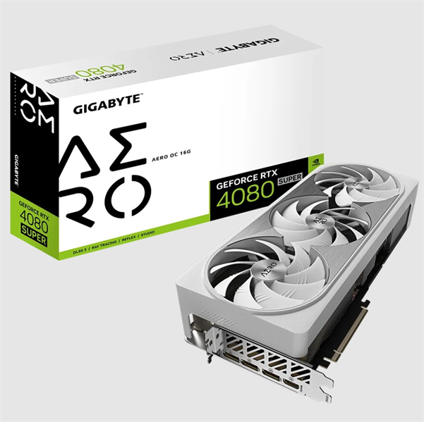 GIGABYTE RTX4080 SUPER AERO OC 16GB//RTX4080 Super, HDMI, DP*3, 16G,D6X