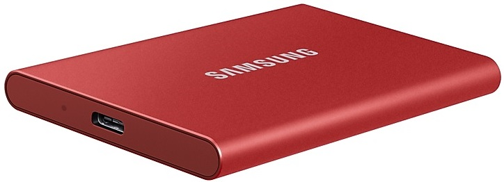 SSD Samsung T7 External 2Tb RED USB 3.2 (MU-PC2T0R/WW) 1year