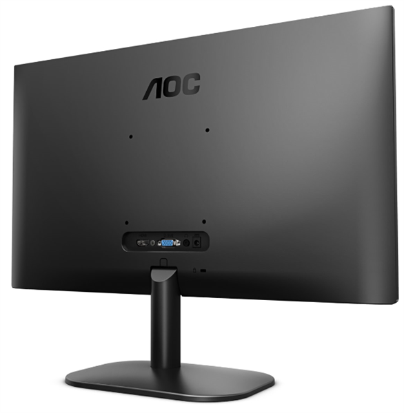 21,5" AOC 22B2H 1920x1080, LED, 16:9, VA, 200cd, 3000:1, 20M:1, 4ms, 178/178 VGA, HDMI, 75Hz, Tilt, Внеш, VESA, Black, 3y