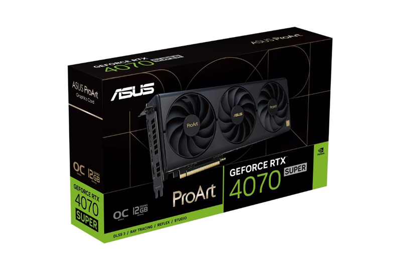 ASUS PROART-RTX4070S-O12G//RTX4070S HDMI DP*3 12G D6X; 90YV0KC4-M0NA00
