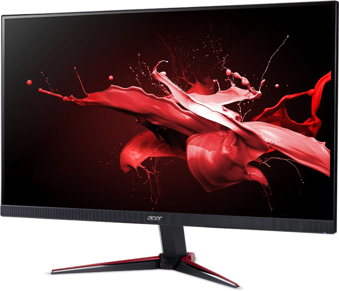 23,8'' ACER Nitro VG240YM3bmiipx, ZeroFrame, Black, 16:9, IPS, 1920x1080, 1 / 0,5ms, 250cd, 180Hz, 2xHDMI(2.0) + 1xDP(1.2) + Audio Out, Speakers 2Wx2, sync: FreeSync Premium, hdr: HDR 10