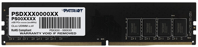 Patriot SL DDR4 DIMM 4GB 2400MHz CL17 1*4GB 17-17-17-39 1.2V