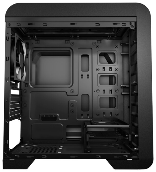 Aerocool Qs-240, mATX, без БП, 1 x USB 3.0, 2 x USB 2.0, съемный фильтр от пыли для БП