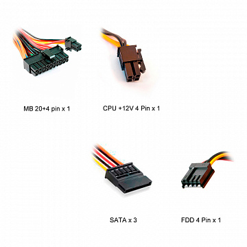Powerman Power Supply 300W PM-300TFX (8cm fan)
