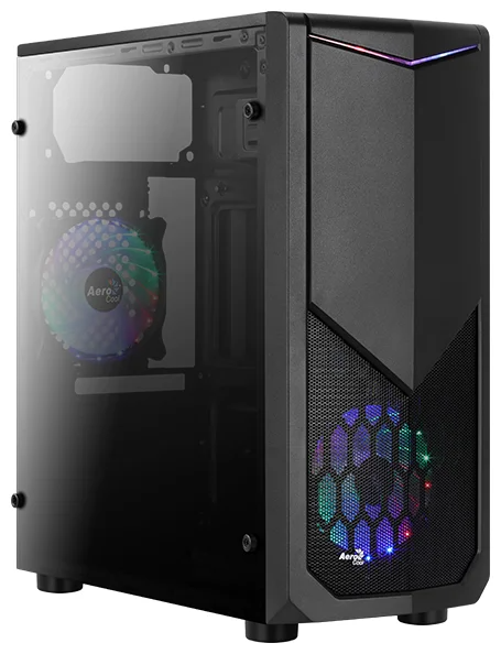 Aerocool Tomahawk A Black (ATX, Window, без БП)