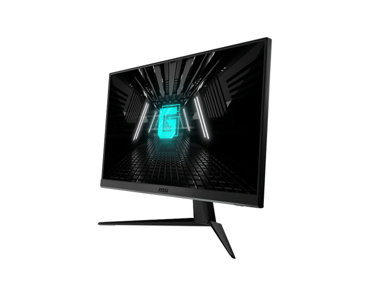 MSI G2412F 23,8" 16:9 FHD(1920x1080) Rapid IPS Flat,1ms(MPRT), 1000:1, 100M:1, 300nit, 178/178, 2xHDMI 2.0b, DP 1.2a, Tilt,VESA,180Hz,Black,1y w-ty