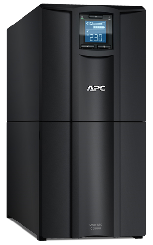 APC Smart-UPS C 3000VA/2100W, 230V, Line-Interactive, LCD, Out: 8xC13 1xC19, 1 year warranty