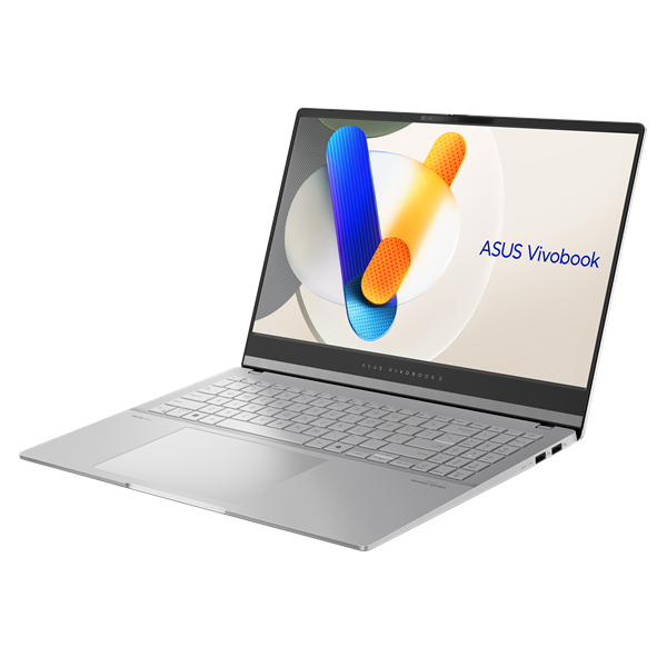 ASUS Vivobook S 15 OLED M5506NA-MA013 AMD Ryzen5 7535HS Mobile 3.3GHz LPDDR5X 16GB 1TB PCIE G4 SSD 15.6" 3К (2880 x 1620) OLED 120Hz Without OS Cool Silver