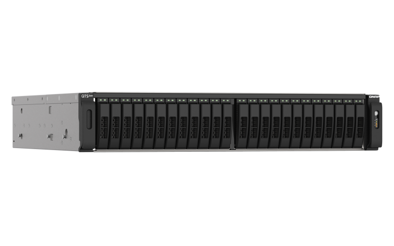 QNAP ENTERPRISE 2U/24bay 2x8C 3,1GhzCPU/64Gb(up4096)/up 280HDD with TL-R1620Sep/2xUSB3.2/5xExp.slot/2x2,5Gb 2x25Gb(SFP28)/iSCSI/2xPS/no rail(RAIL-A03-57)/5YW TS-h2490FU-7232P-64G-EU-RU