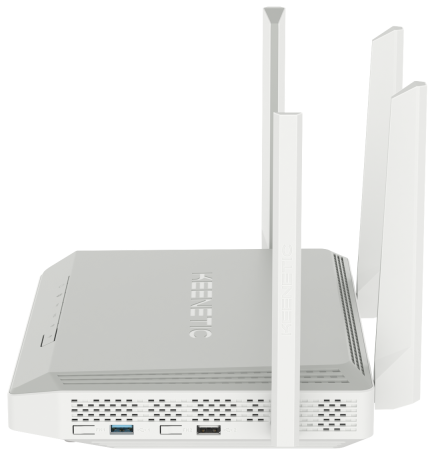 Keenetic Giant (KN-2610), Гигабитный интернет-центр с двухдиапазонным Mesh Wi-Fi AC1300, двухъядерным процессором, 9-портовым коммутатором Smart Pro, портами SFP, USB 3.0 и 2.0